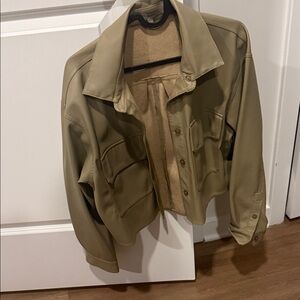 Hudson Tan faux Jacket